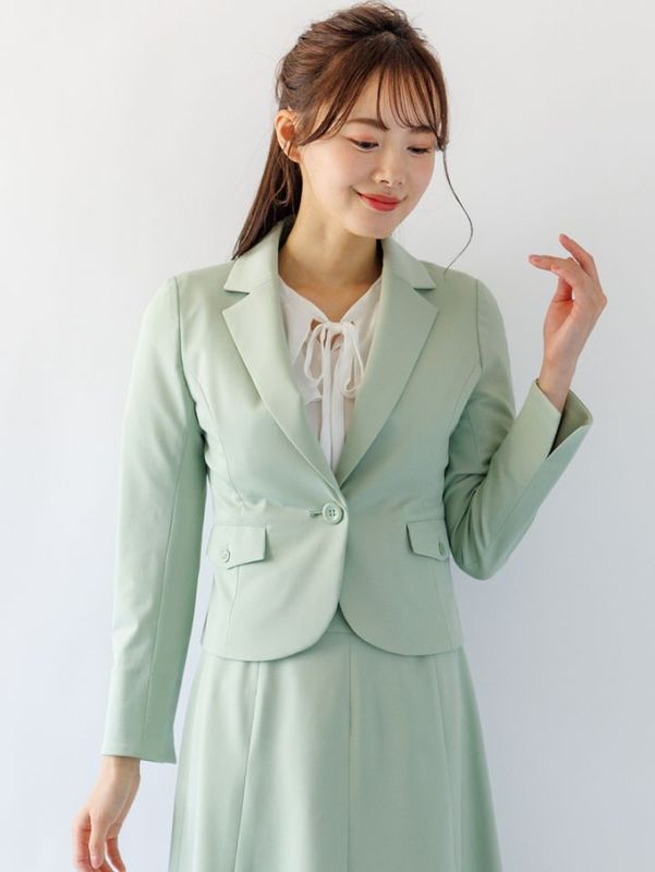 コンパクトストレッチラッセルテーラードジャケット｜KarLParkLane