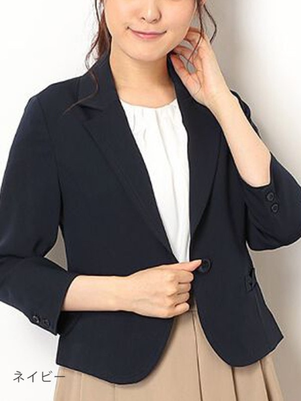 フレンチキス七分袖ジャケット