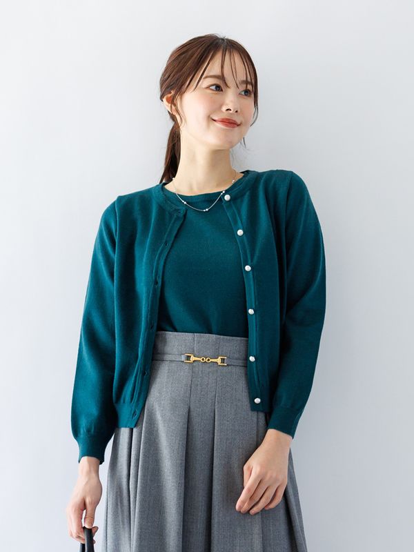 【50%OFF】丸首天竺アンサンブル