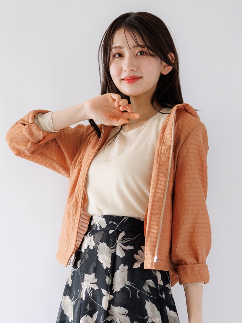 シースルーボーダーフード付ブルゾン｜KarLParkLane Style ONLINE SHOP