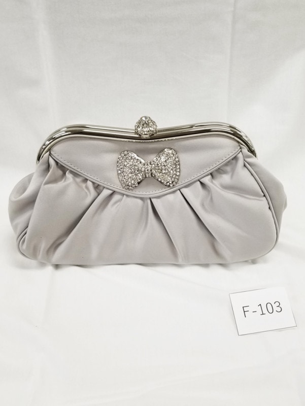 【訳あり】バッグ(F-103/シルバー）|【WEB限定】訳ありセール
