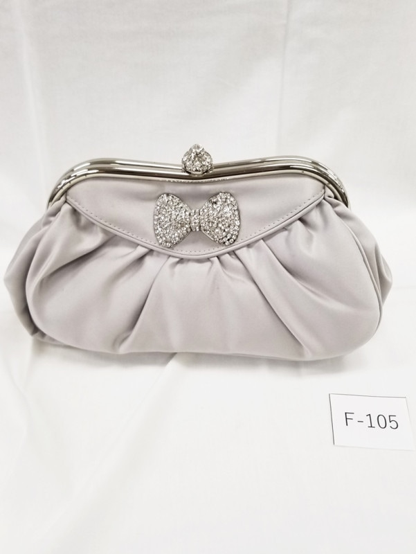 【訳あり】バッグ(F-105/シルバー）|【WEB限定】訳ありセール