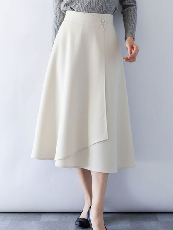 【30%OFF＋更に10％】グレシアウォーム巻風フレアースカート