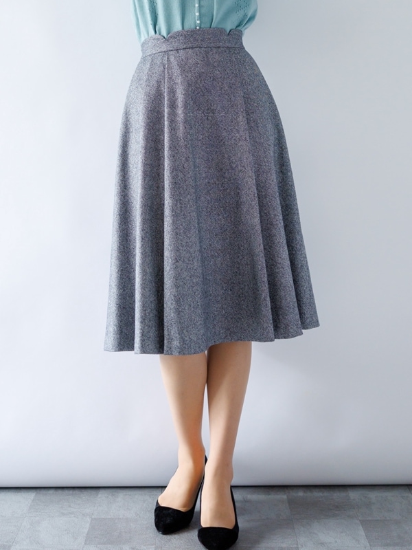 ツィードタックフレアースカート｜KarLParkLane Style ONLINE SHOP