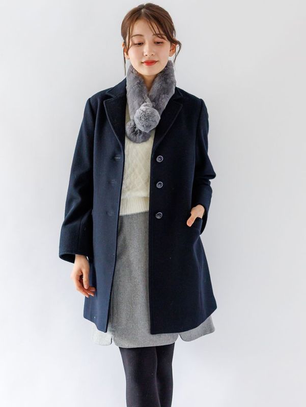 【20%OFF】ジャッカルシングルメルトンチェスターコート