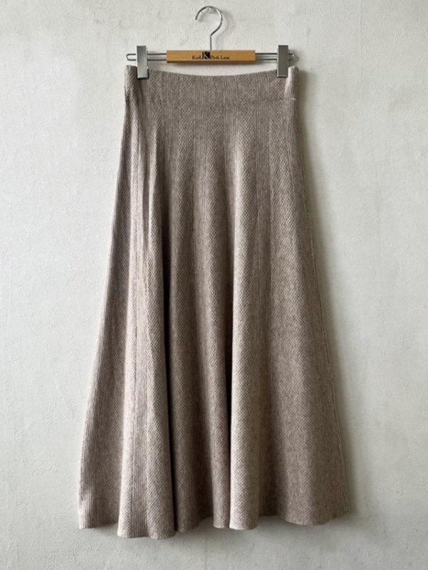 【40%OFF】ニットフレアースカート