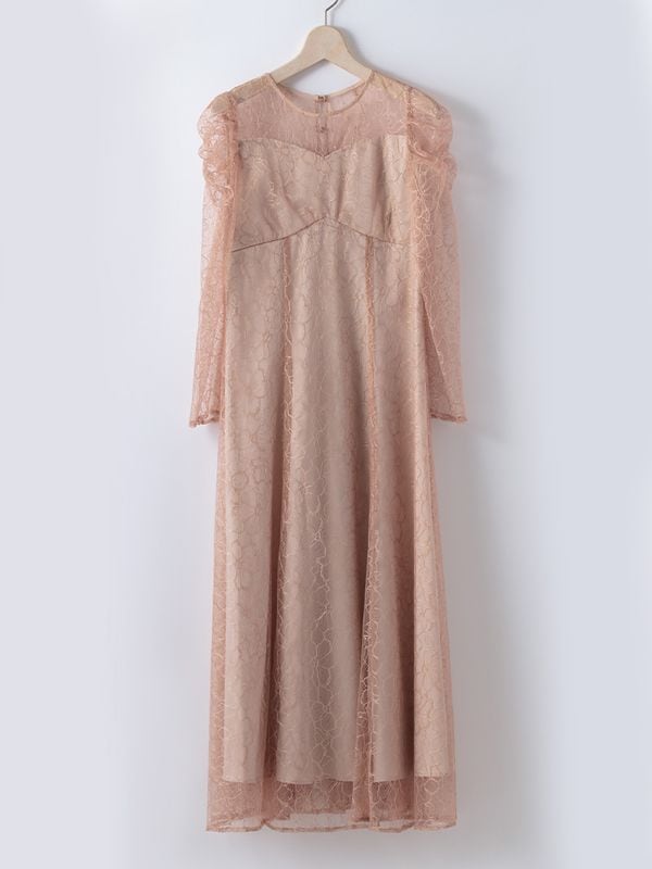 ﾚｰｽ×ｻﾃﾝ ﾊｷﾞﾌﾚｱｰﾜﾝﾋﾟｰｽ｜KarLParkLane Style ONLINE SHOP