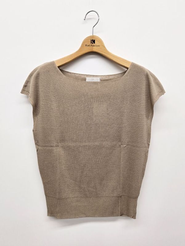 【春SALE】フレンチスリーブニット