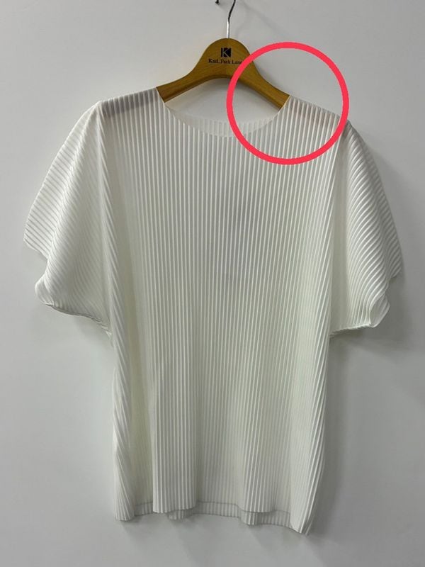 【訳あり】プリーツブラウス(315851/ホワイト/Fサイズ)|【WEB限定】訳ありセール