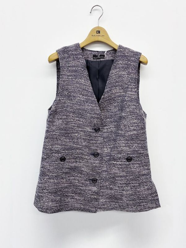 ミックスツィード ジレ