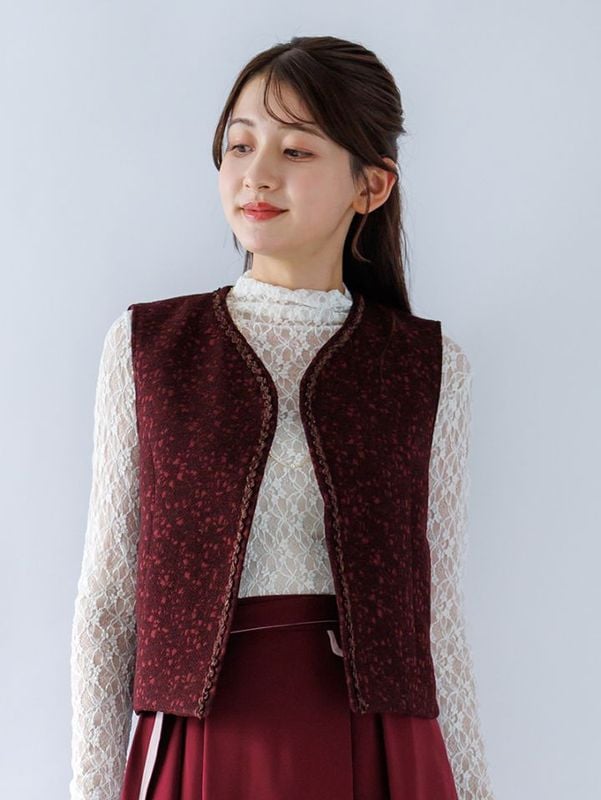 ﾓｰﾙﾌｪｲｽｼﾞｬｶﾞｰﾄﾞ ﾌﾞﾚｰﾄﾞ付ｼﾞﾚ＜秋コーデ＞