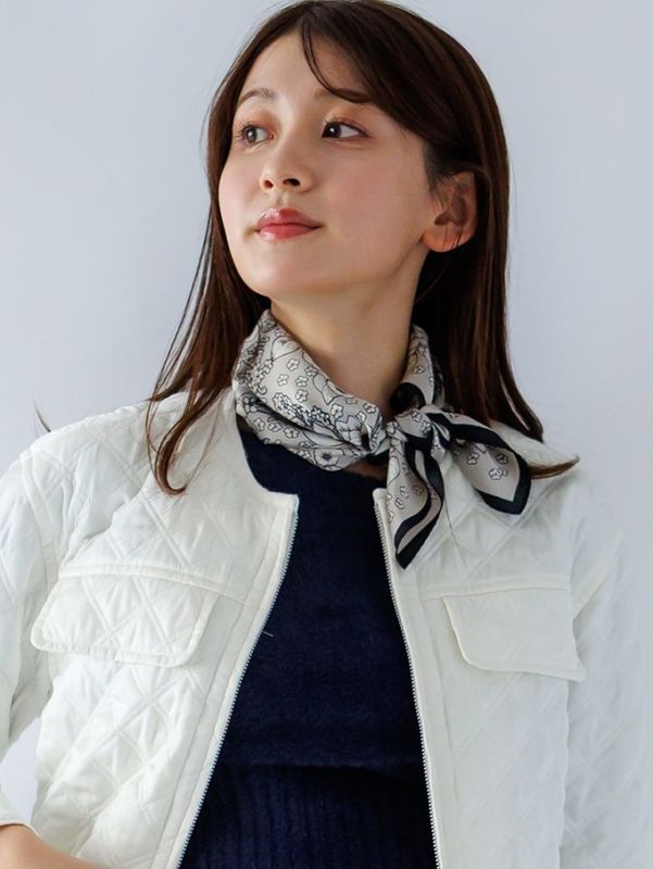 【20%OFF】花柄 スカーフ＜秋コーデ＞|アクセサリー