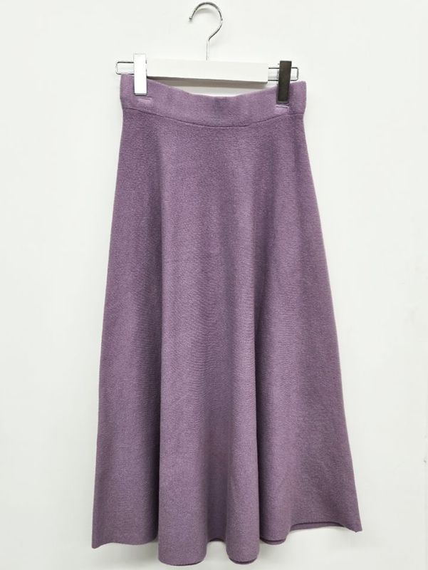 【30％OFF＋更に10％】ニットフレアースカート