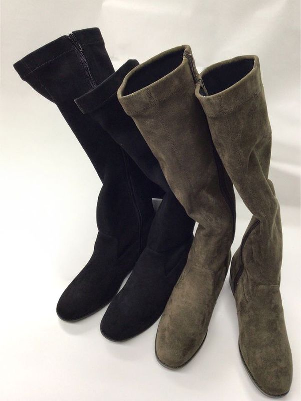 【50%OFF】スェードロングブーツ