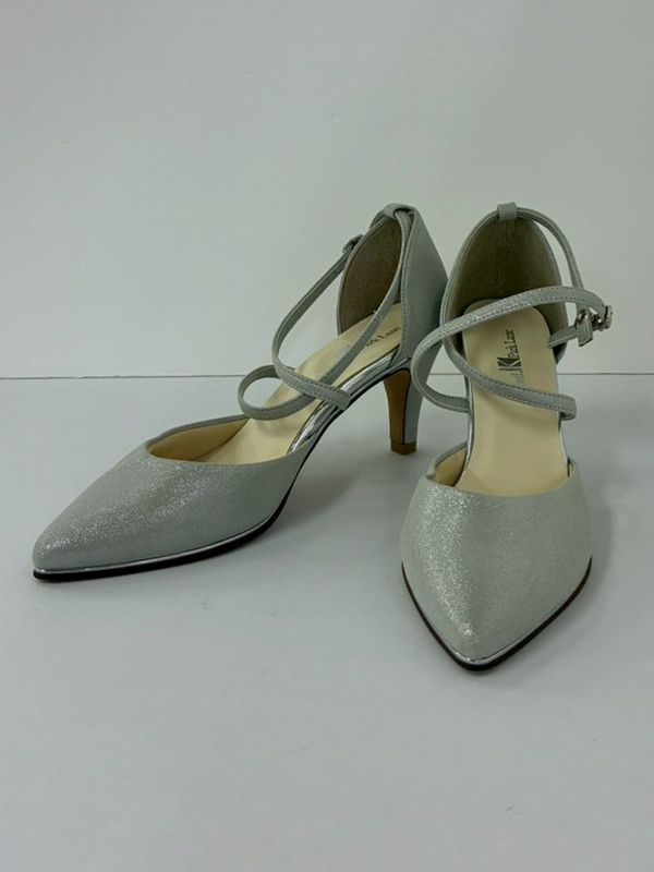 【訳あり】ｸﾞﾘｯﾀｰｽﾄﾗｯﾌﾟﾊﾟﾝﾌﾟｽ(80073A/シルバー/24㎝)