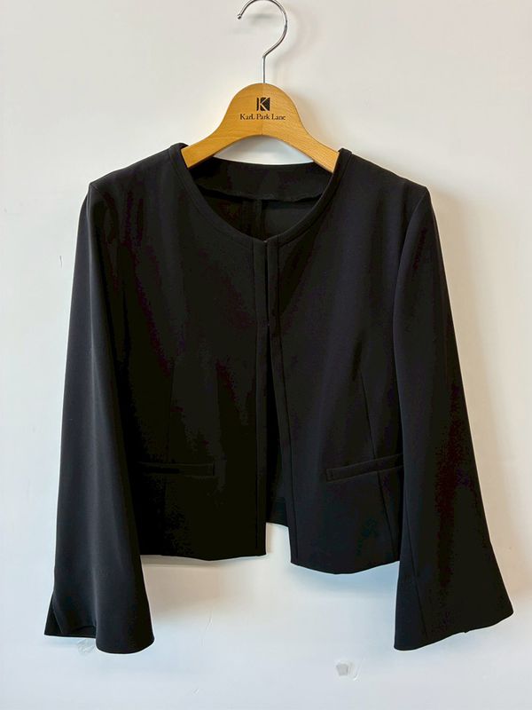 【訳あり】ｺﾝﾊﾟｸﾄﾀﾞﾌﾞﾙｻﾃﾝ ﾉｰｶﾗｰｼﾞｬｹｯﾄ(617510/ブラック/11号)