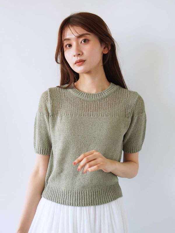 【SUMMER SALE】ローゲージ ゆるニット