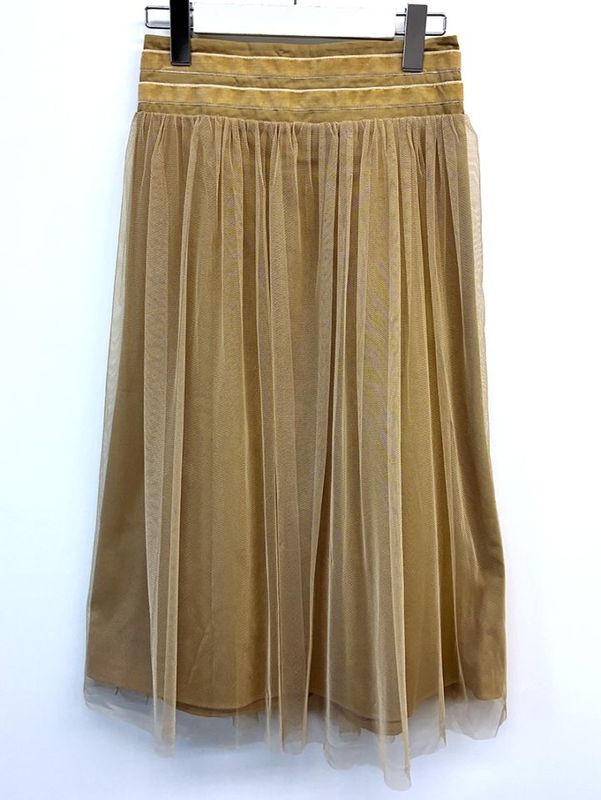 【30％OFF】チュールギャザースカート