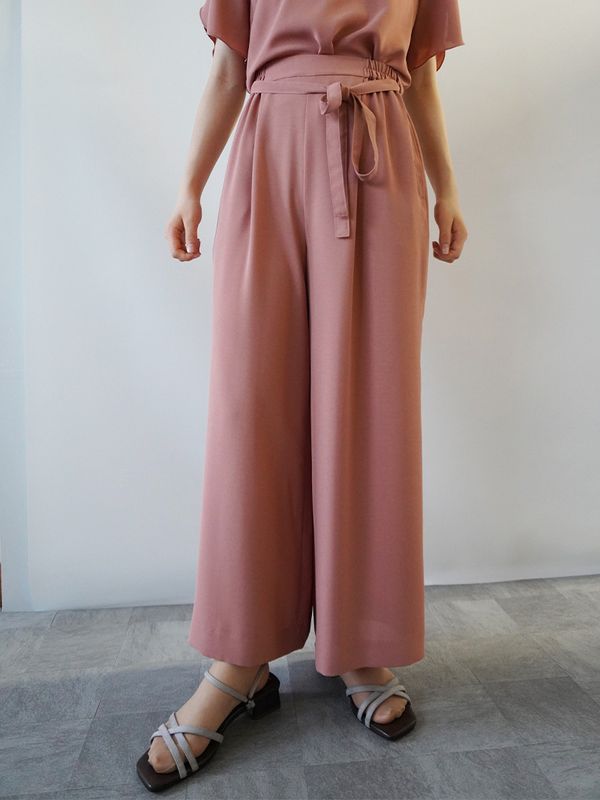 【30％OFF】ムジジョーゼットウォッシャブルパンツ