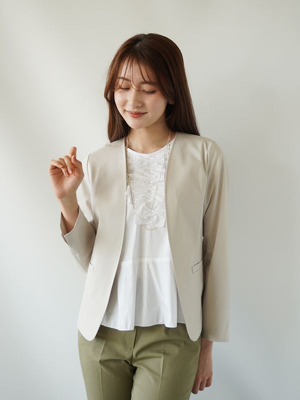 【30％OFF】ﾘﾈﾝﾀｲﾌﾟﾗｲﾀｰｷｰﾈｯｸｼﾞｬｹｯﾄ