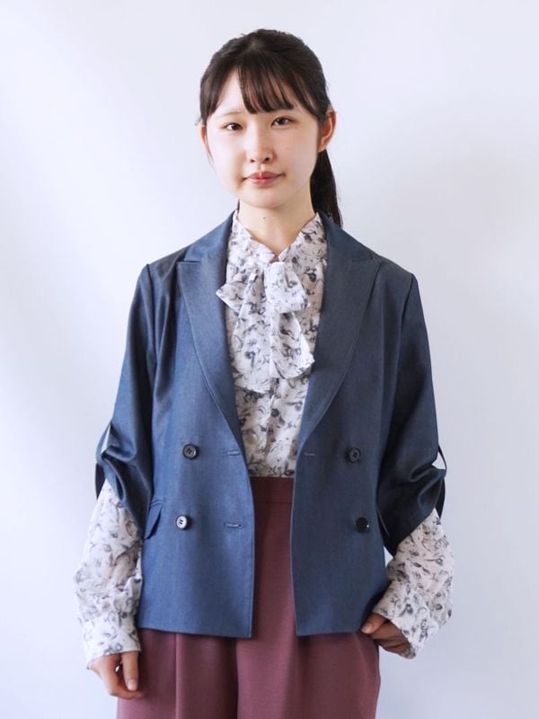 リヨポリハーフスリーブジャケット