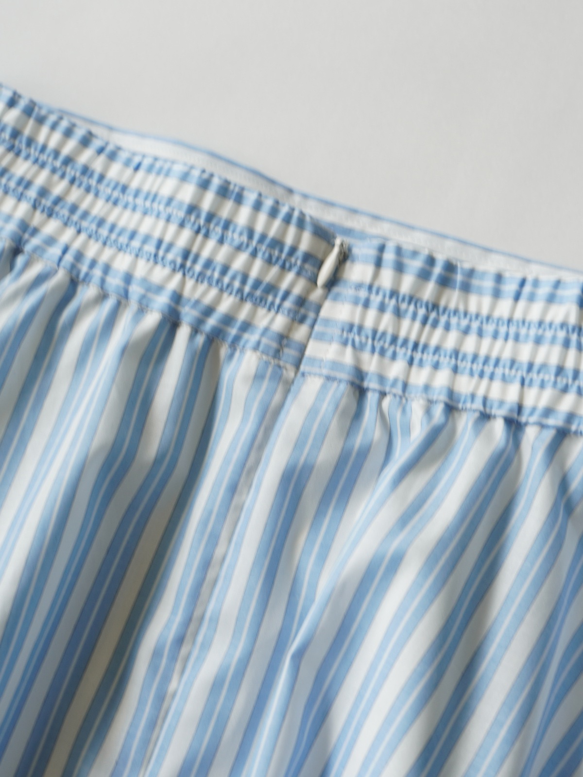 ストライプ巻風フレアースカート