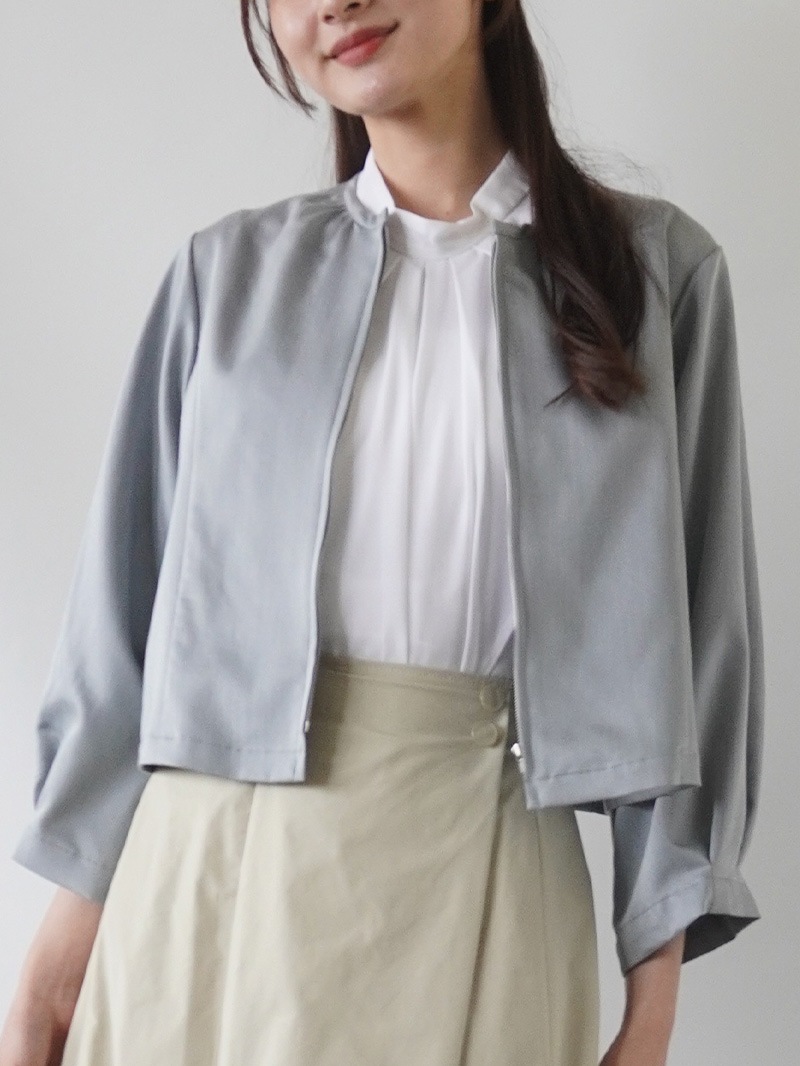 【20％OFF】リヨポリリラックスブルゾン