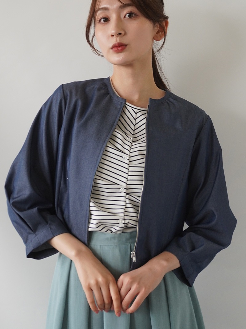 【20％OFF】リヨポリリラックスブルゾン