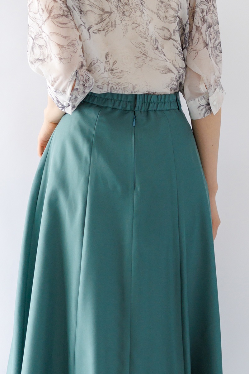 フィブリルシャンブレーフレアースカー