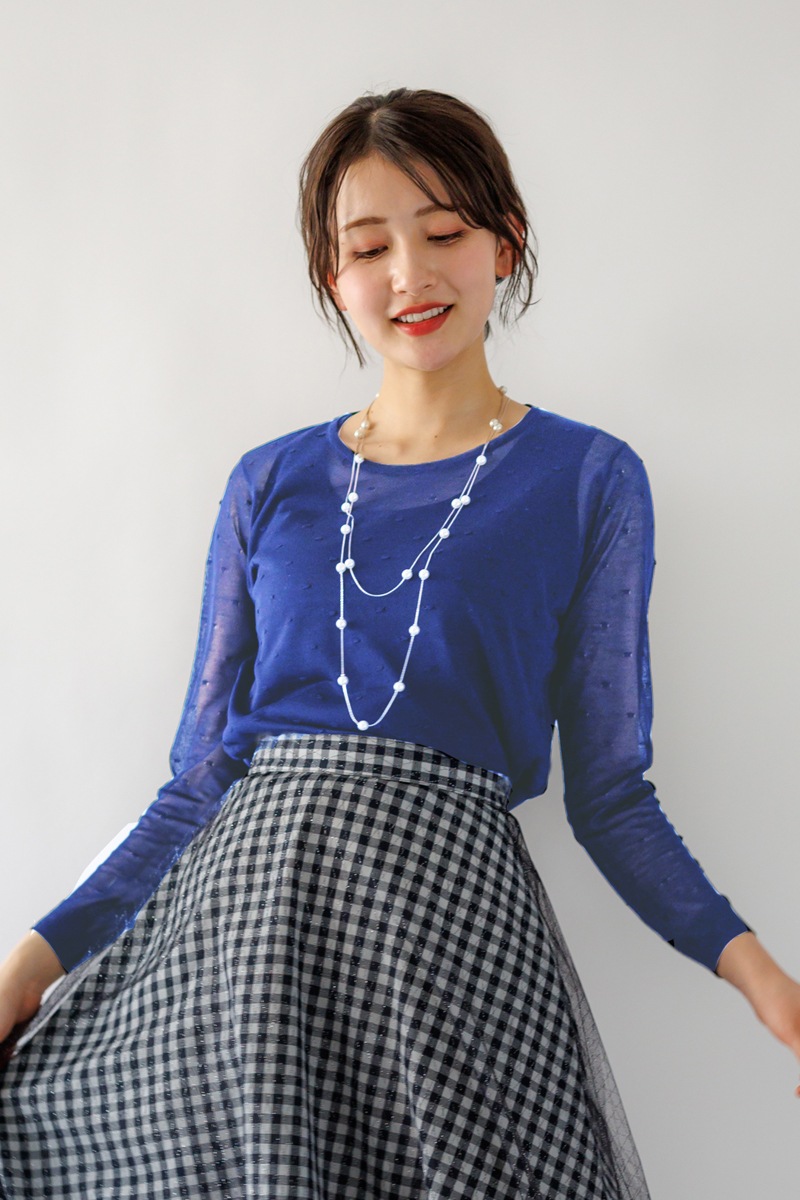 ﾄﾞｯﾄｼﾞｬｶﾞｰﾄﾞﾌﾟﾙｵｰﾊﾞｰ×ﾀﾝｸ丸首ｱﾝｻﾝﾌﾞﾙ