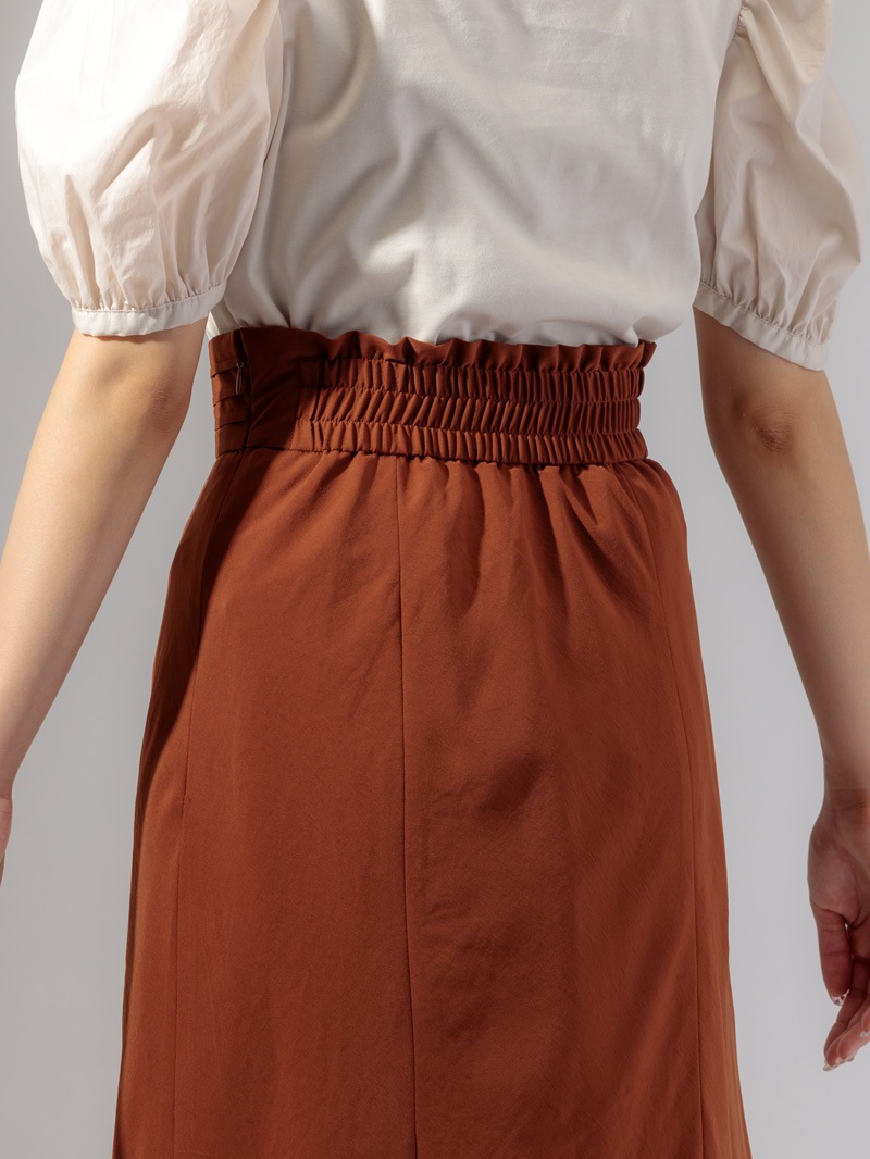 ノルディックシフォンヴィンテージハギフレアースカート