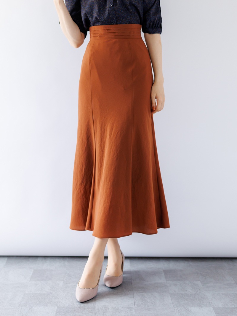 ノルディックシフォンヴィンテージハギフレアースカート