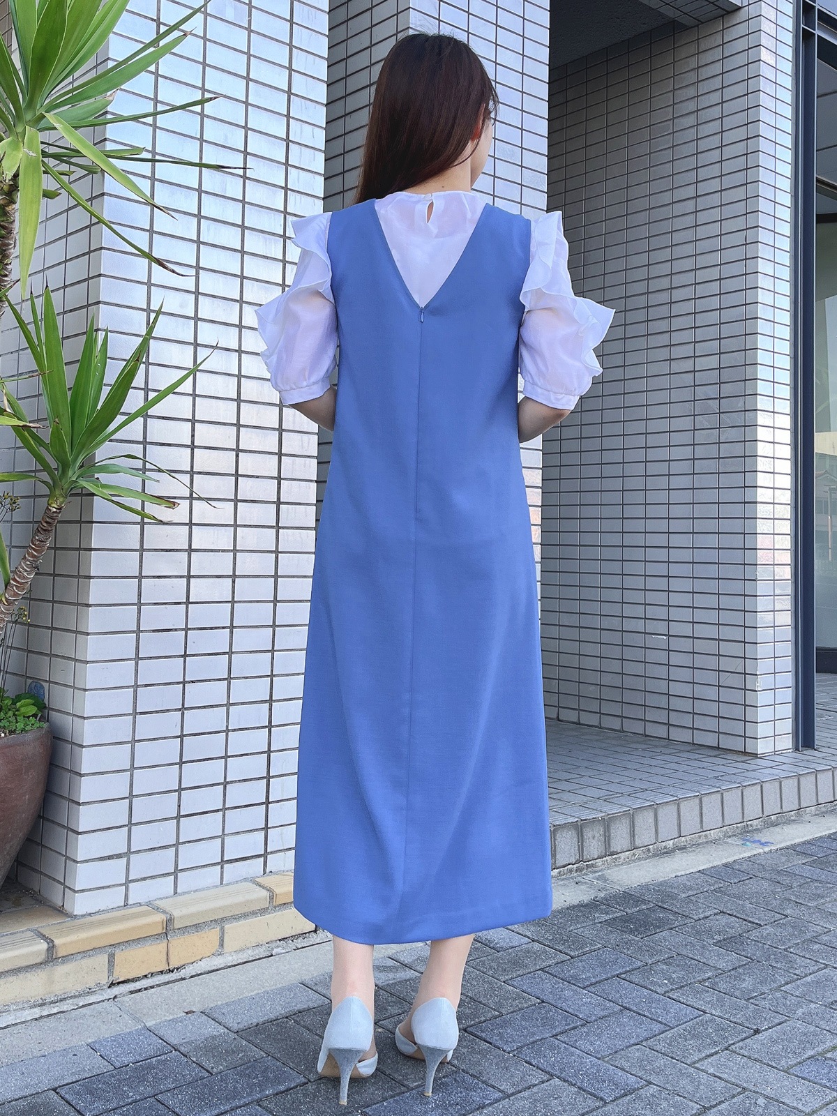 フロントスリットVあきジャンドレ