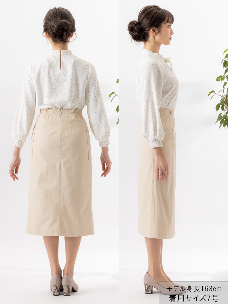 25年春夏SHEER COTTON POPLINスカート 25年春夏SHEER COTTON POPLINスカート 25年春夏SHEER COTTON