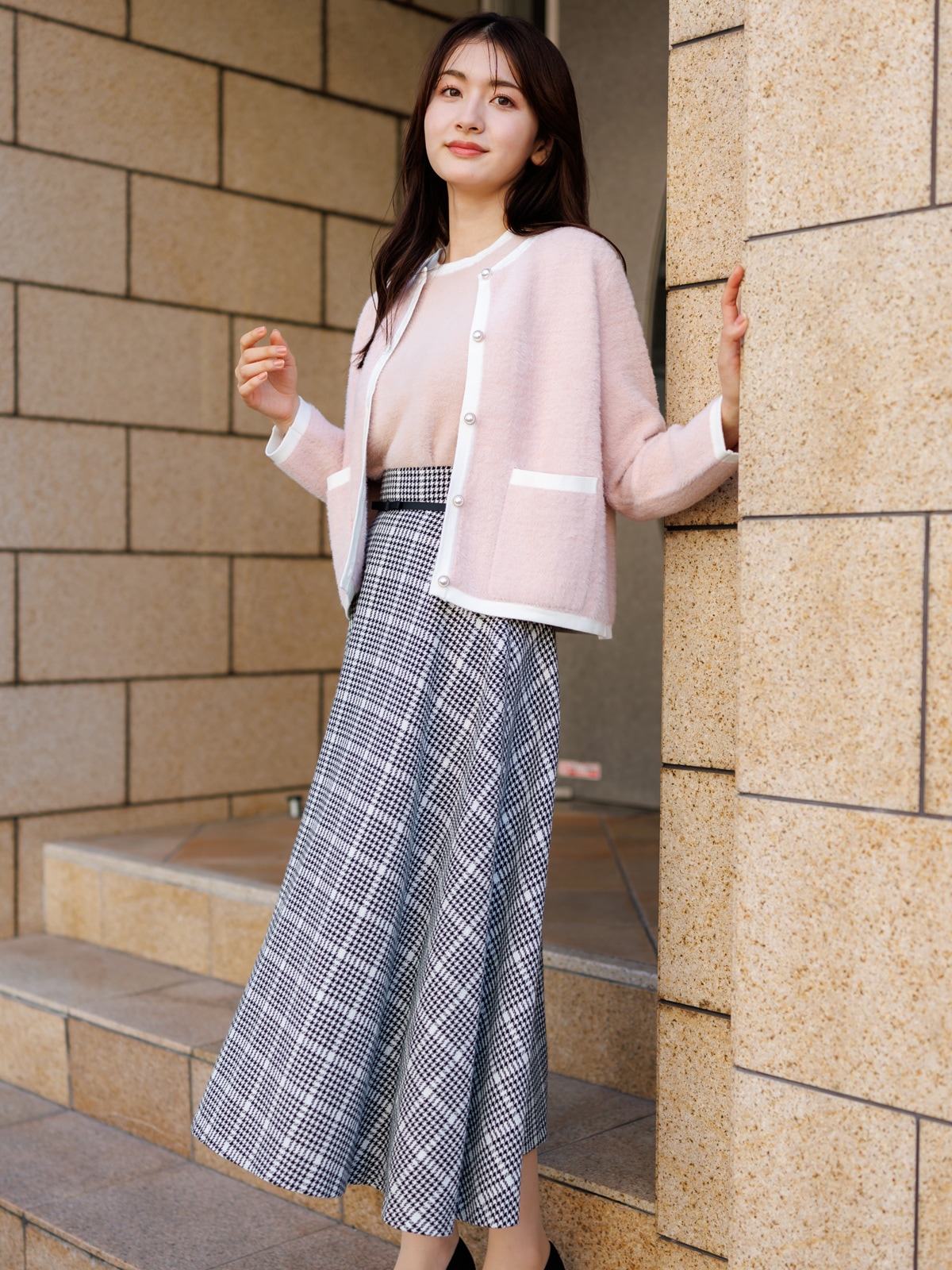 20%OFF】ラメ格子フレアースカート＜秋コーデ＞｜KarLParkLane