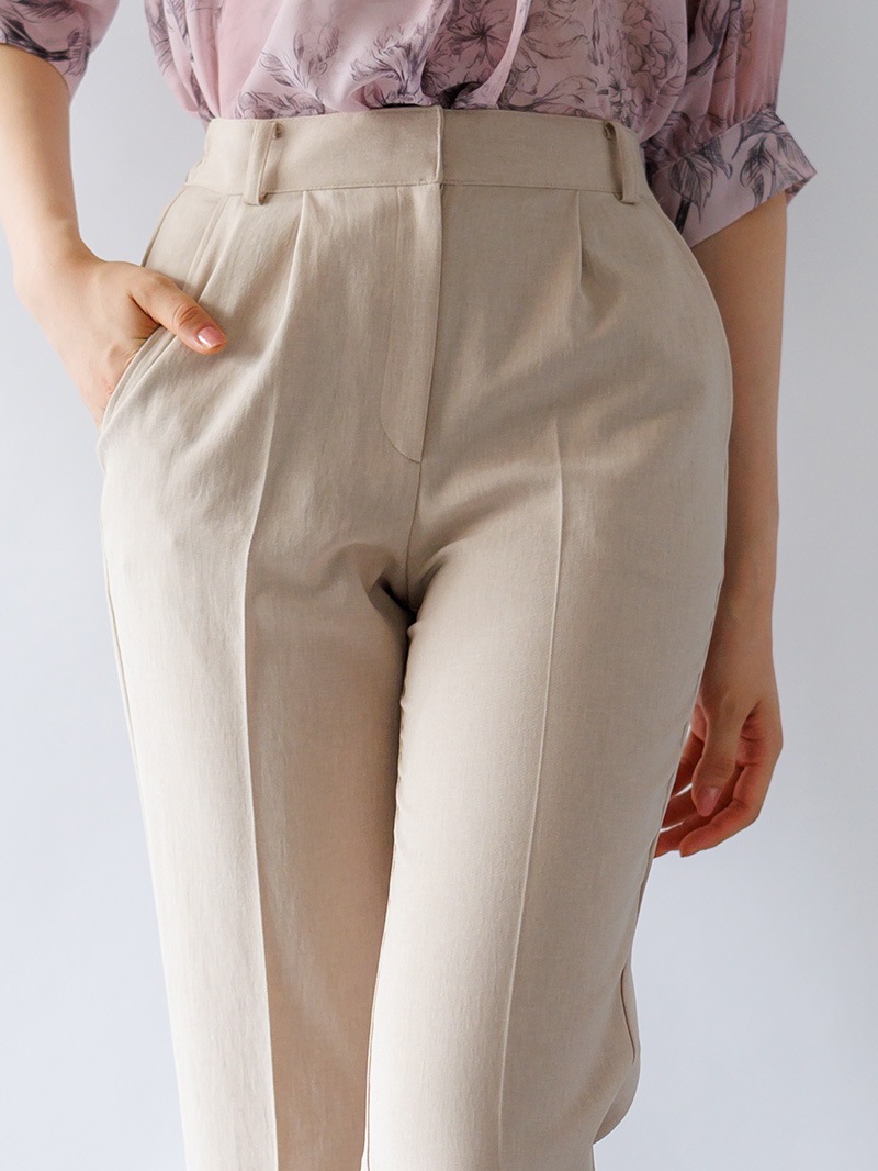 ワルツツイルストレートパンツ