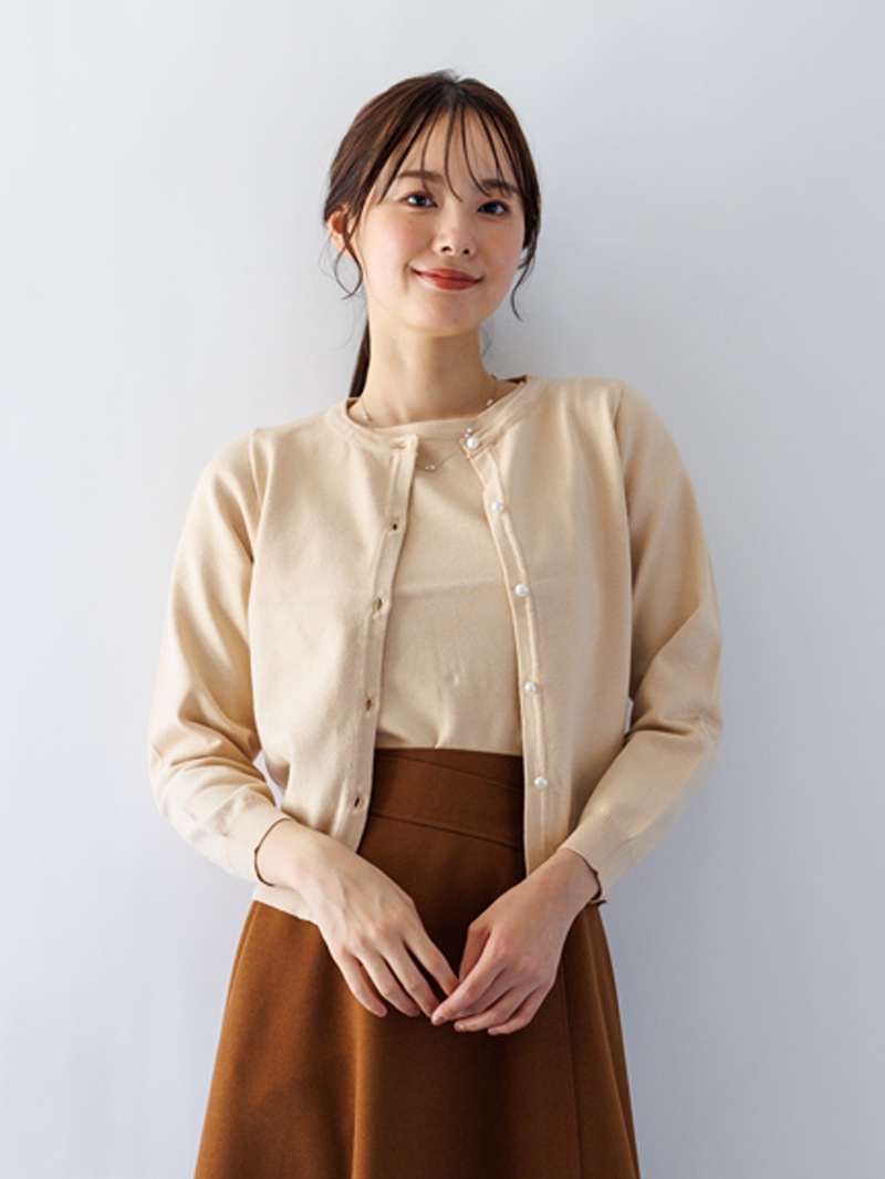 【50%OFF】丸首天竺アンサンブル