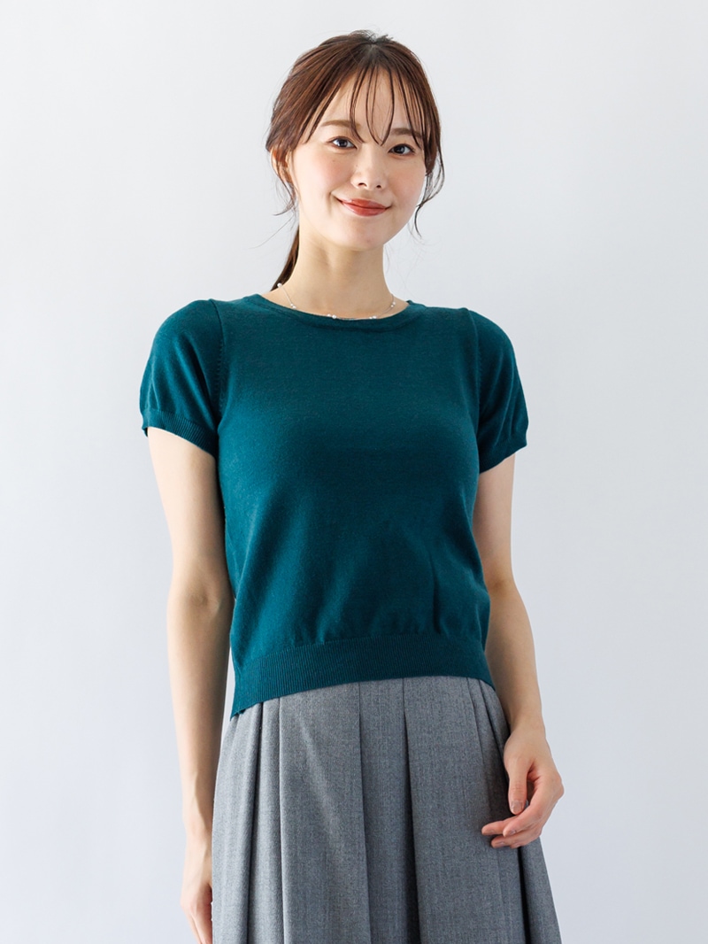 【50%OFF】丸首天竺アンサンブル