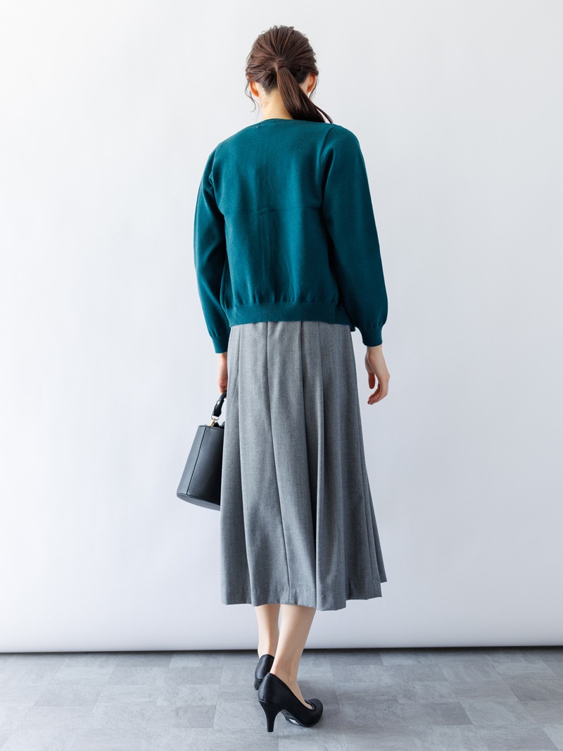 【50%OFF】丸首天竺アンサンブル