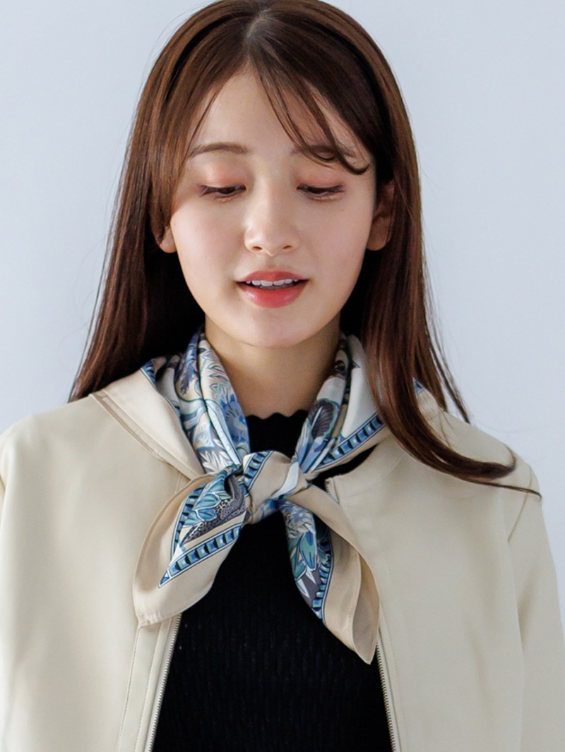 50%OFF】花柄 大判スカーフ｜KarLParkLane Style ONLINE SHOP