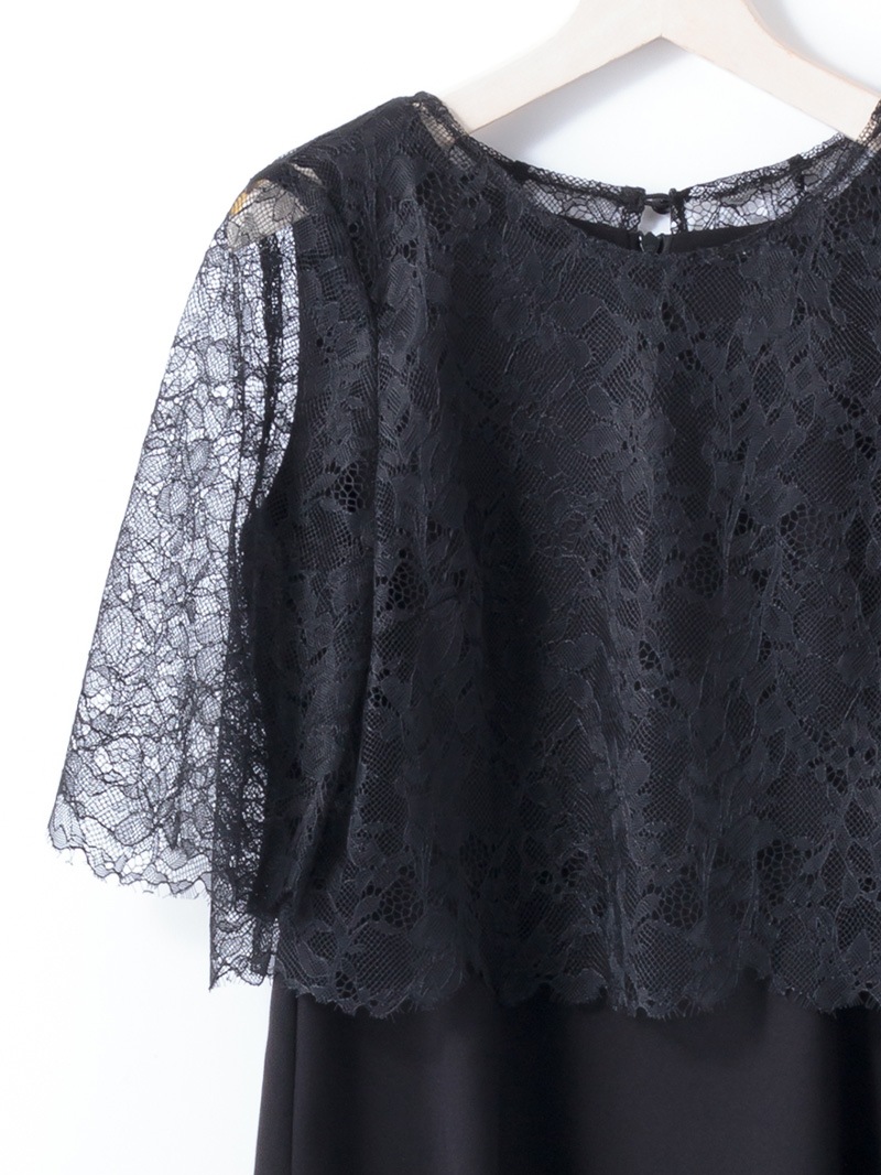 ﾉｰﾍﾞﾙﾊﾞｯｸｻﾃﾝGZﾚｰｽﾎﾞﾚﾛ付ﾜﾝﾋﾟｰｽ