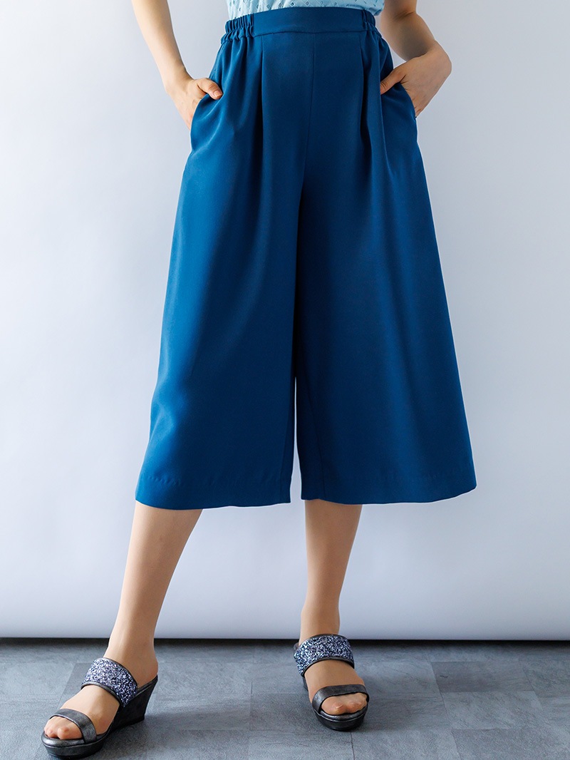 ウエストゴム太身パンツ