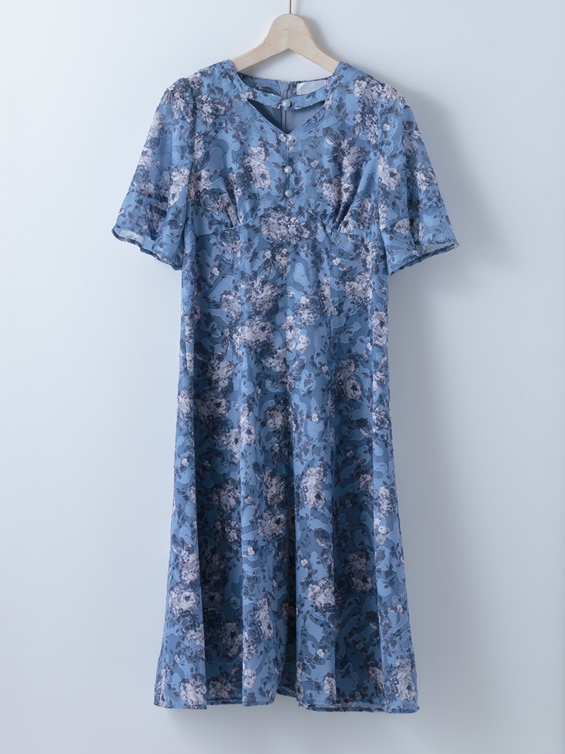 【50%OFF】ｶｯﾄｼﾞｬｶﾞｰﾄﾞ×ﾌﾟﾘﾝﾄ ﾊｷﾞﾌﾚｱｰﾜﾝﾋﾟｰｽ