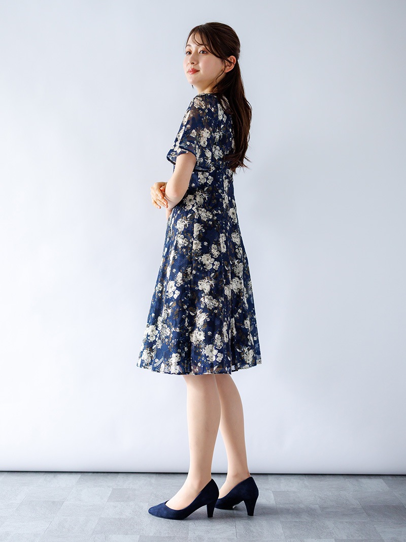 【50%OFF】ｶｯﾄｼﾞｬｶﾞｰﾄﾞ×ﾌﾟﾘﾝﾄ ﾊｷﾞﾌﾚｱｰﾜﾝﾋﾟｰｽ