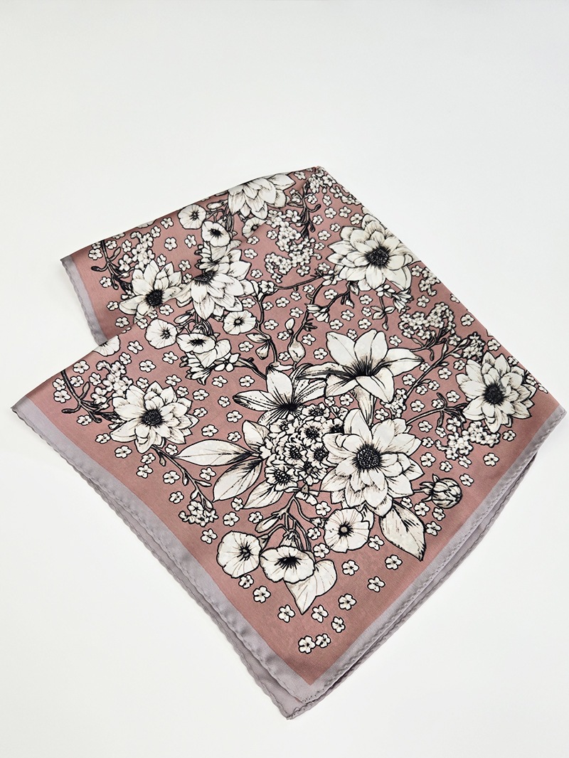 【50%OFF】花柄 スカーフ