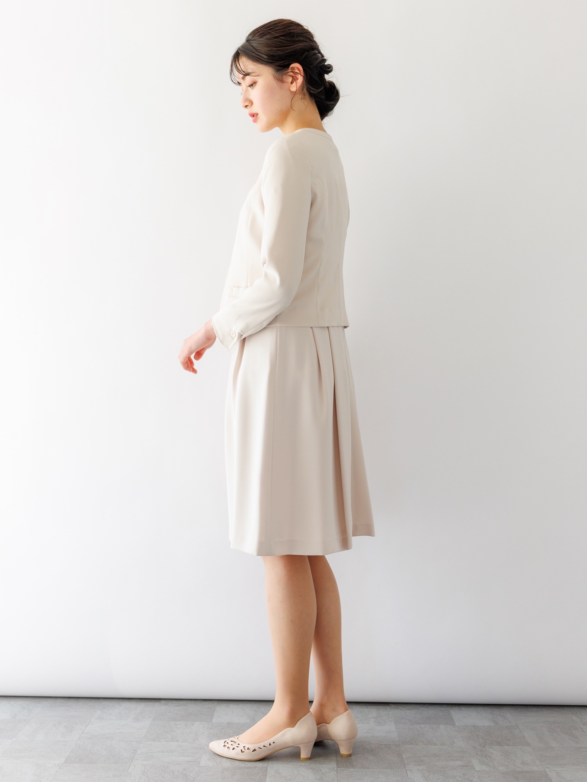 フレンチキスノーカラージャケット