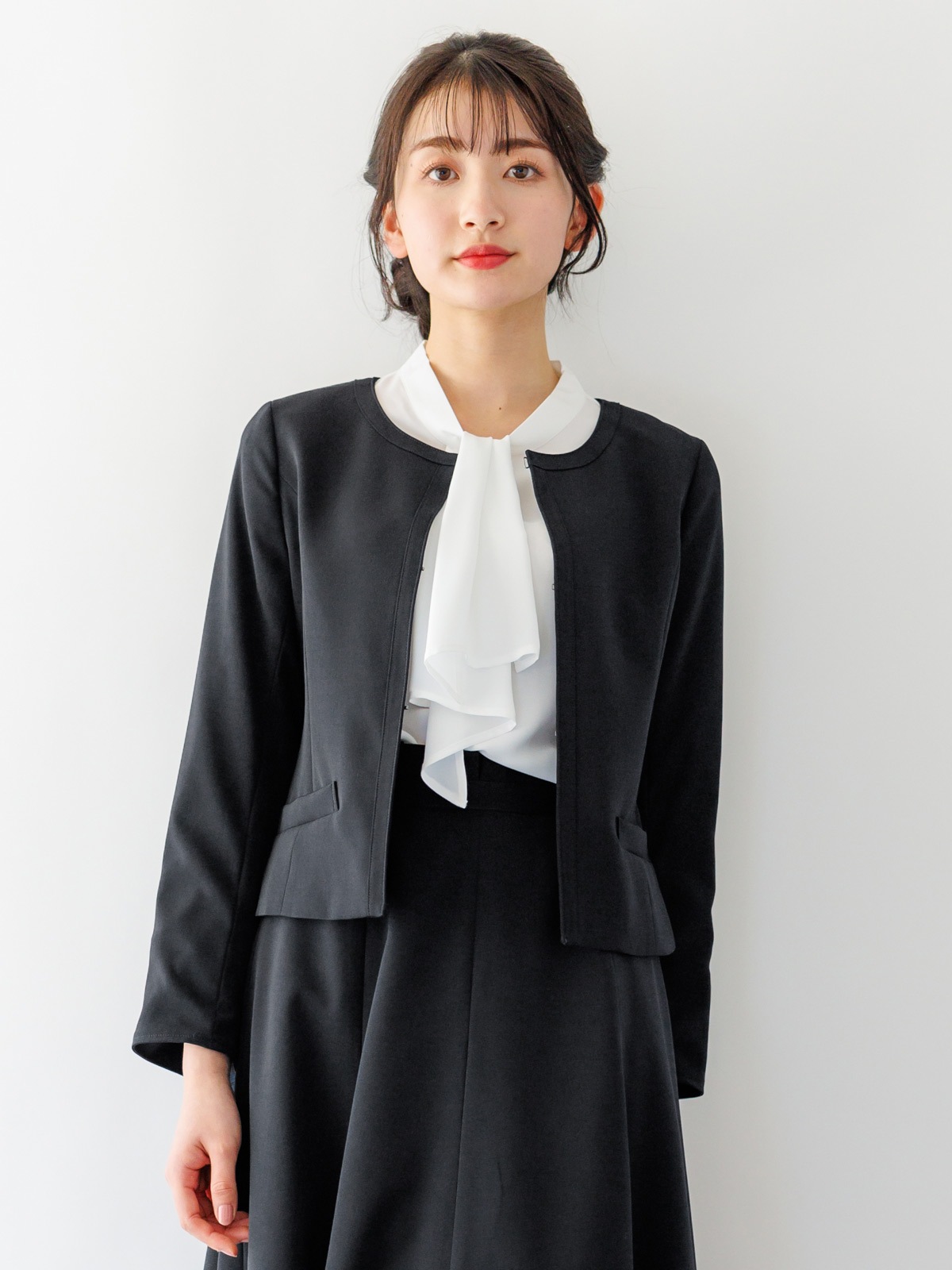 フレンチキスノーカラージャケット