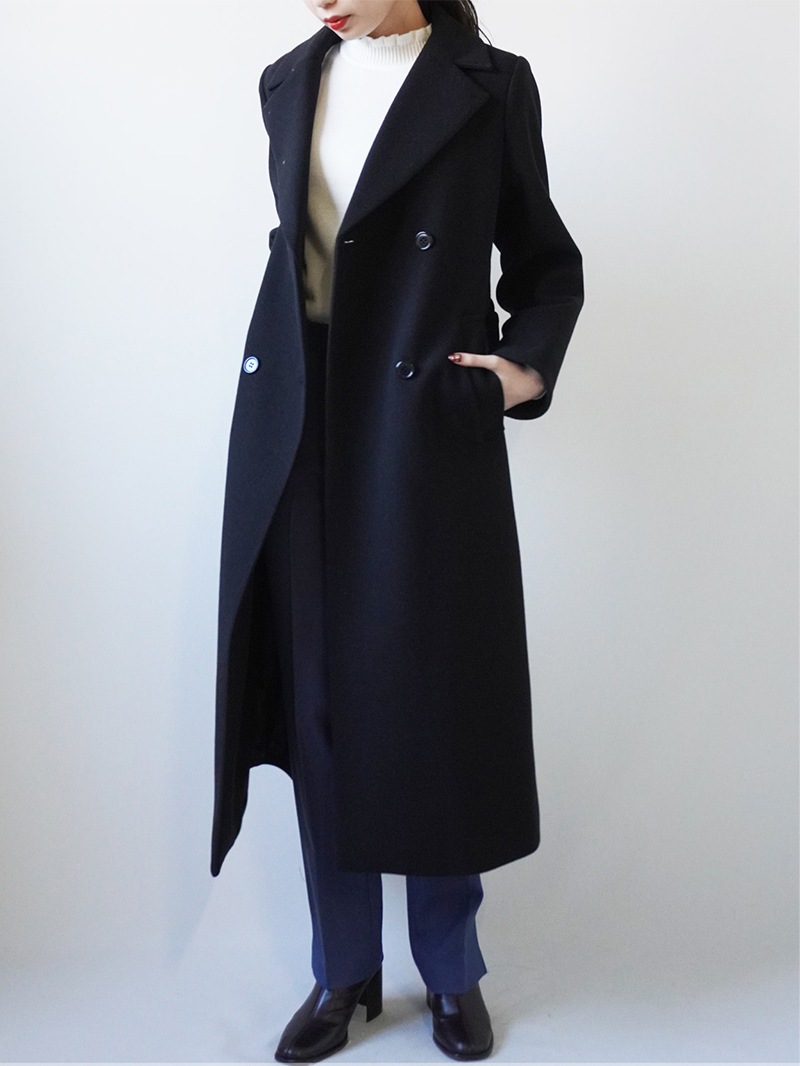 【50%OFF】ジャッカルシングルメルトンWブレストロングコート