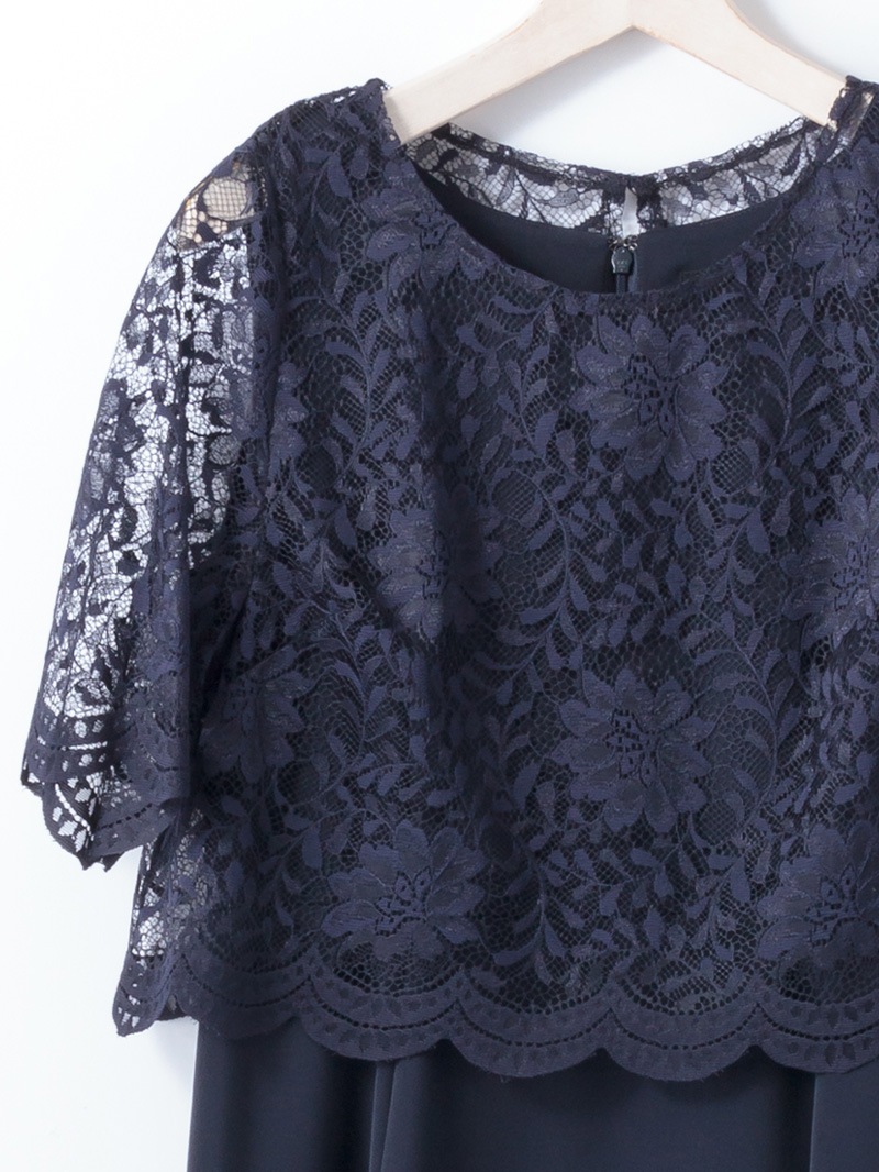 【50%OFF】レースボレロ×ジョーゼットセットワンピース