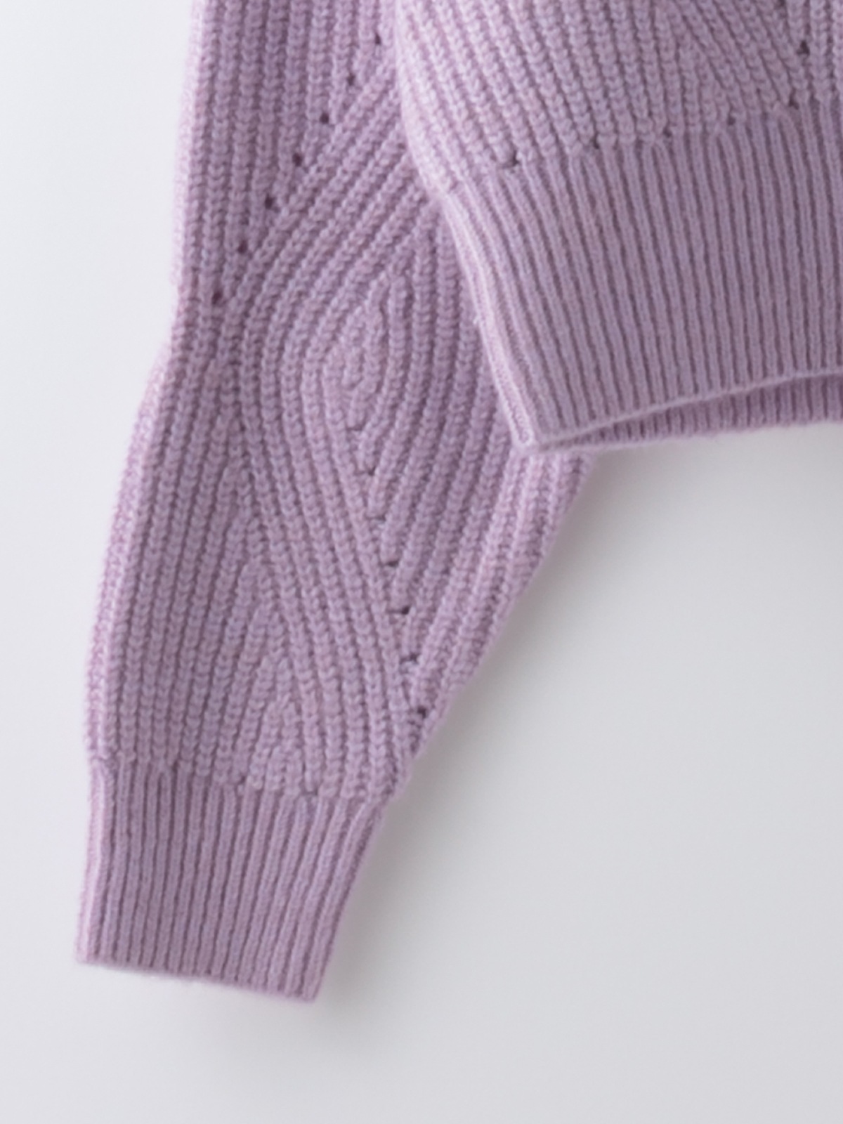 5Gなみ柄ハイネックニット＜アウトレット均一価格＞